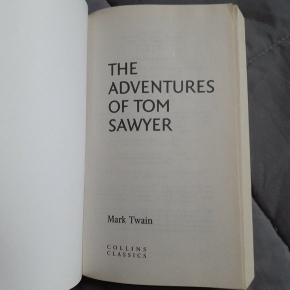 The Adventures Of Tom Sawyer By Mark Twain Collins Classics Paperback - Picture 7 of 11